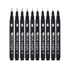 8 St&uuml;Cke Schwarz D&uuml;Nn Liner Stifte  Liner Fineliner Zeichen Stifte f&uuml;r K&uuml;N5361