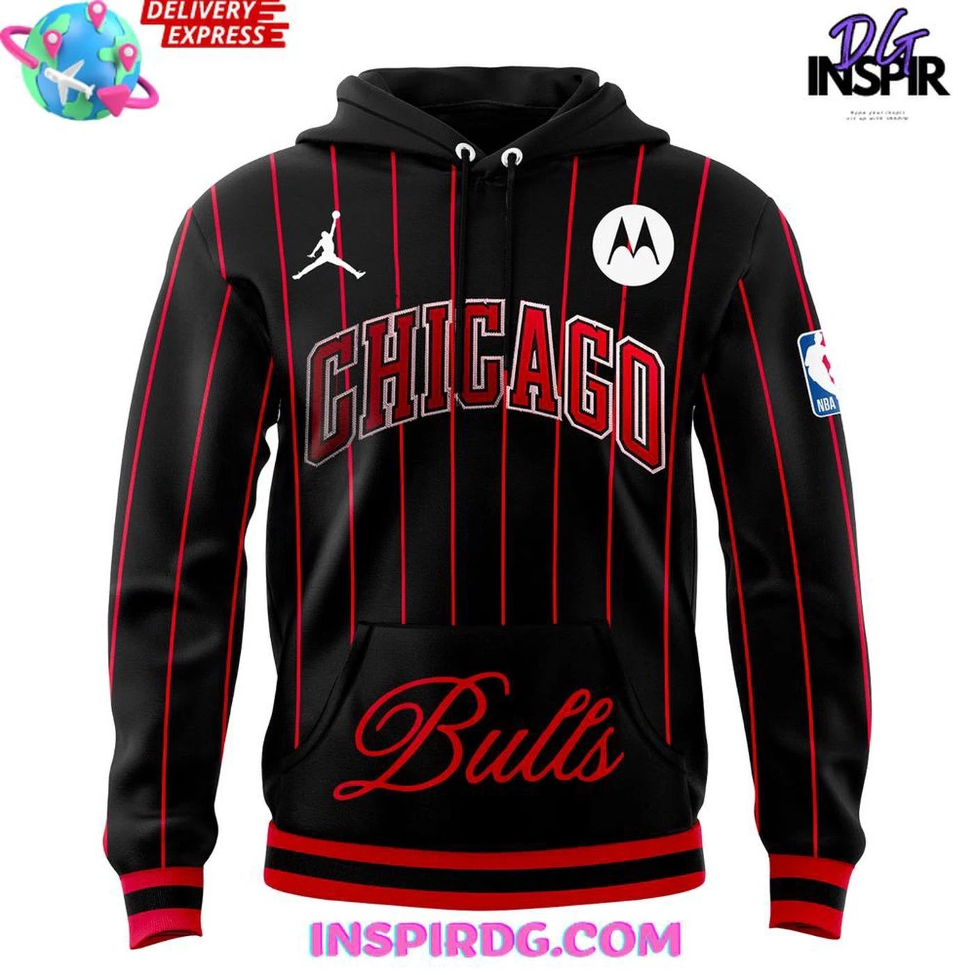 Personalized Chicago Bulls 2025-26 Statement Special Hoodie Pullover Hooded