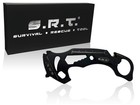 S.R.T. Survival Rescue Tool 14 Function Premium Rescue Multitool for Everyd...