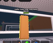 Roblox Steal a Brainrot TUNG TUNG SAHUR COFFIN RARE UNOPENED CHEAP 