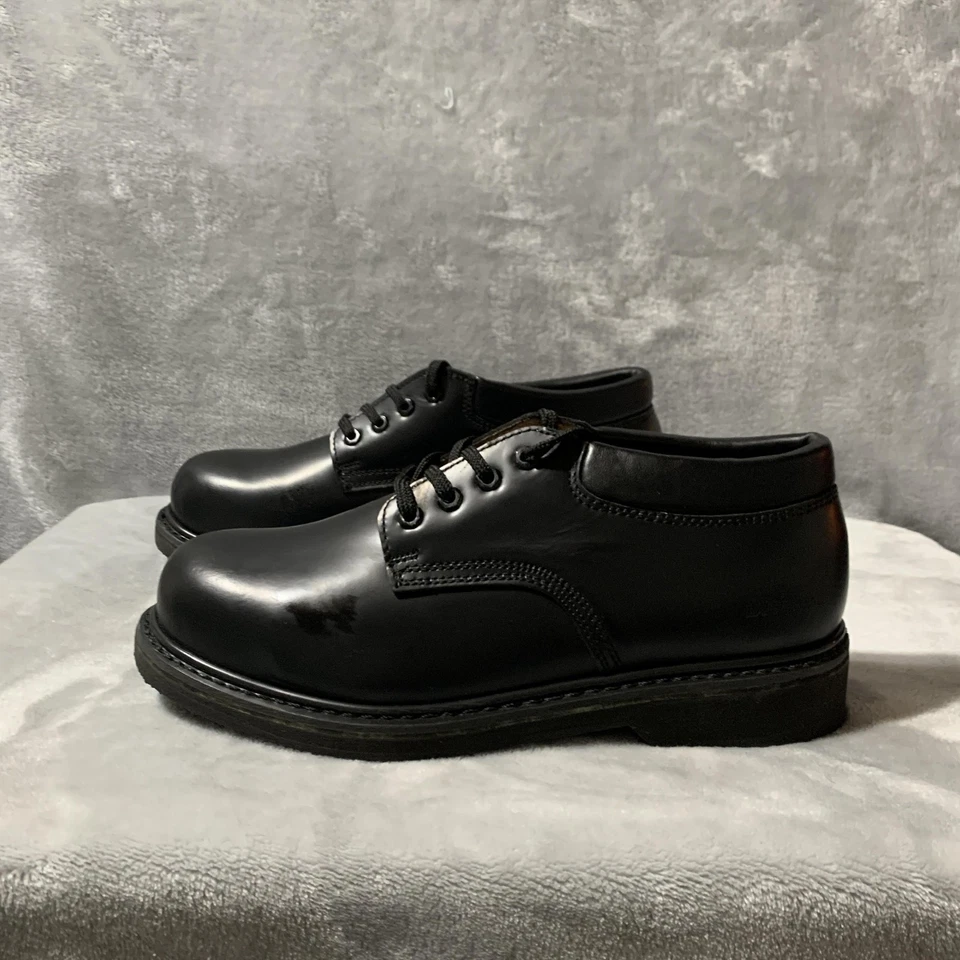 Sears DieHard Work Shoes Mens 12 EE Black Steel Toe Oxford Chunky ASTM F2413-11 - Image 2 of 4