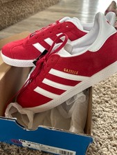 Adidas Gazelle J Better Scarlet Cloud White Gold Metallic Youth IF9804 sz 5.5-7