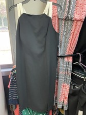 NWT Lauren Ralph Lauren Racerback Black Pearl Dress Size 16