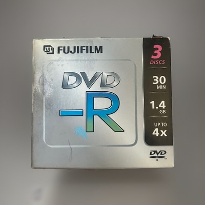 FUJIFILM Mini DVD-R DS Camcorder 30 Minutes Disc Lot of 9 New Sealed