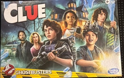 Hasbro Gaming Clue: Ghostbusters Edition Game, Cooperative Board Game for Kids A