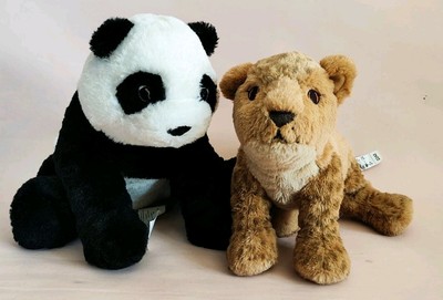 Ikea Dschungelskog Gepard Junges Leopard Stofftier Panda Kramig Plüschtiere 