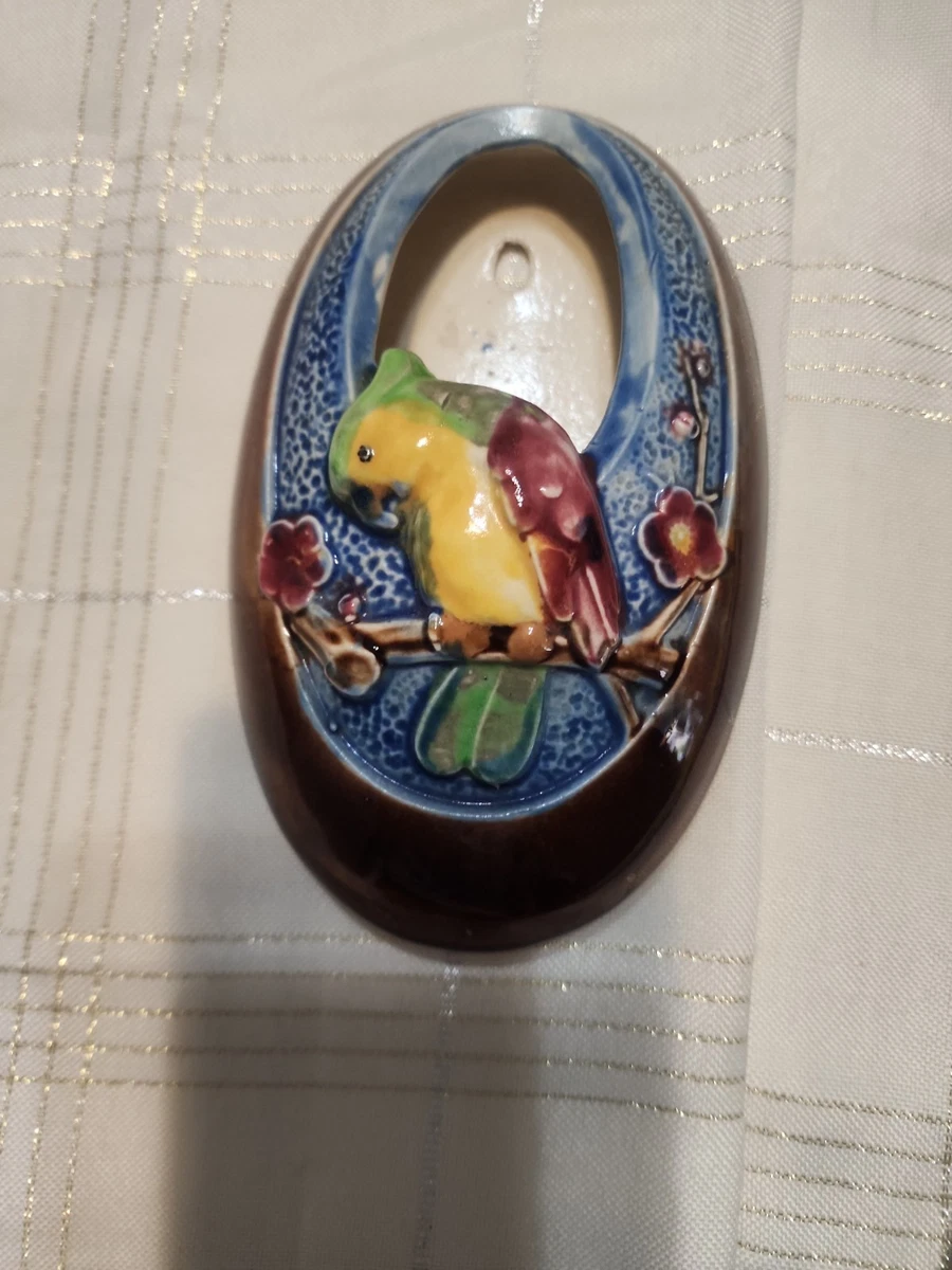 Bird Wall Pocket In Made In Japan Art Pottery for sale | eBay