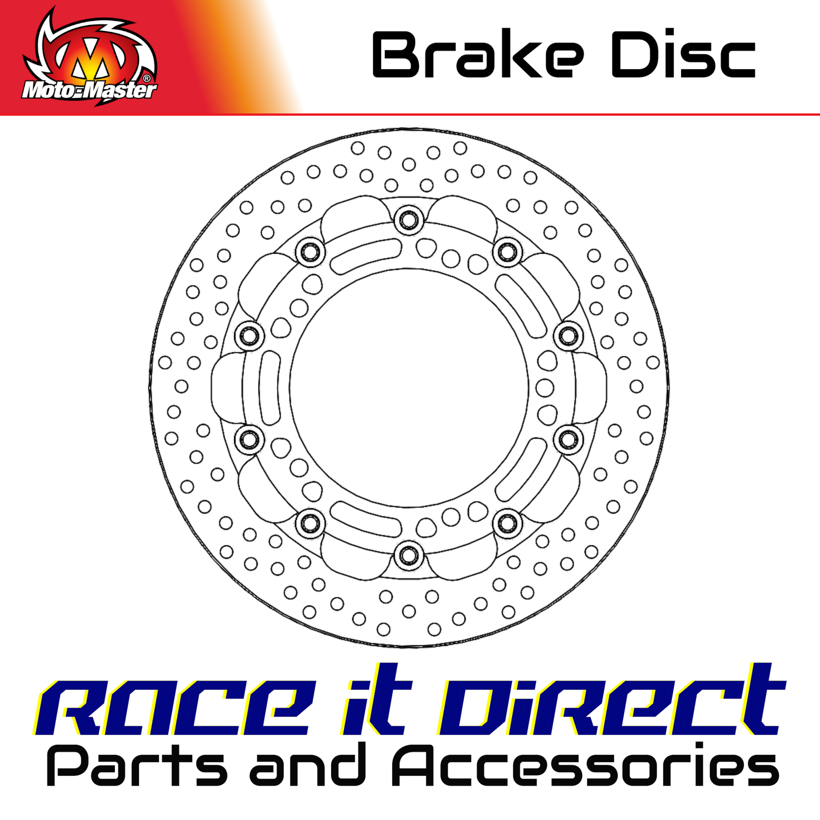 Brake Disc for KAWASAKI Z 400 ABS 2023 Front Halo 5.5mm Racing Series MotoMaster