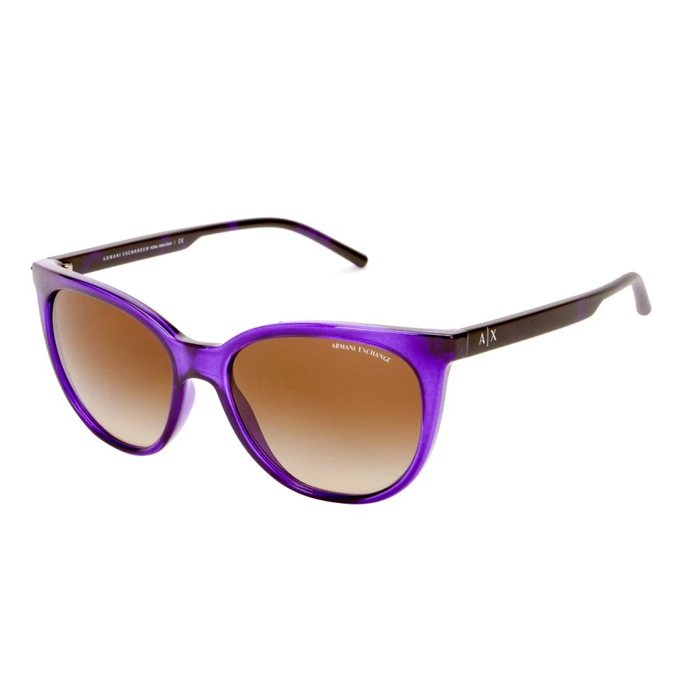 Hermosas elegantes gafas de sol para mujer Armani violeta púrpura AX4072S-823613 Foto 3 de 4