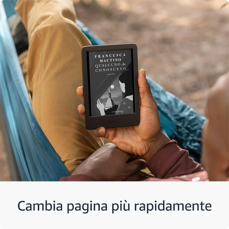 Kindle (16 GB)| Il Più Leggero E Compatto, Con Schermo Antiriflesso, Cambio Pagi - Immagine 4 di 4