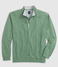 NWT JOHNNIE O SULLY BIG  TALL BALSAM 1/4 ZIP PULL OVER SZ 4XLT