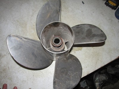 Mercury Outboard 4 Blade Counter Revolution Prop (857029A4621PLH)