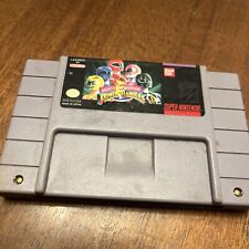 Mighty Morphin Power Rangers (Super Nintendo SNES, 1992 ) TESTED