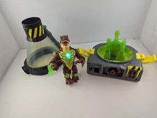 Incomplete Beast Lab Toy Dino Lord Terror T-Rex Lights Roars By Moose 