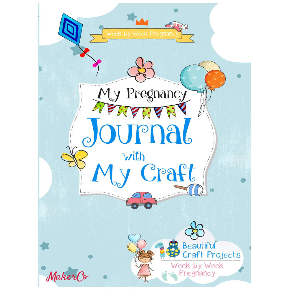 My Pregnancy Journal with My Craft By MakerCo Paperback NEW