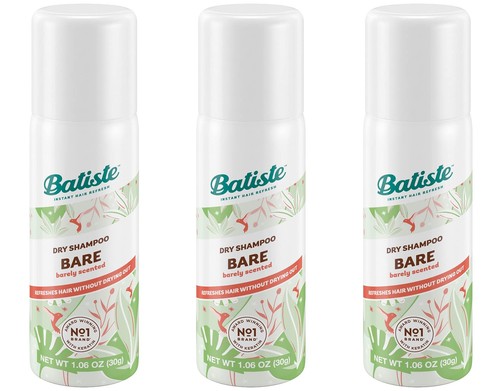 Batiste Dry Shampoo Bare Mini Travel Size 1.6 oz (Pack of 3) - Bild 1 von 7