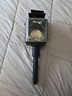 Antique horse and buggy carriage light. Candle lamp coach vintage1800s
