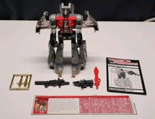 SLUDGE Near Complete G1 Transformers W Tech Spec Card Instructions Vintage 1984