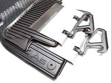Original Audi A5 8T Coupé Gummimatten Gummi Fußmatten vorn + hinten - Set +