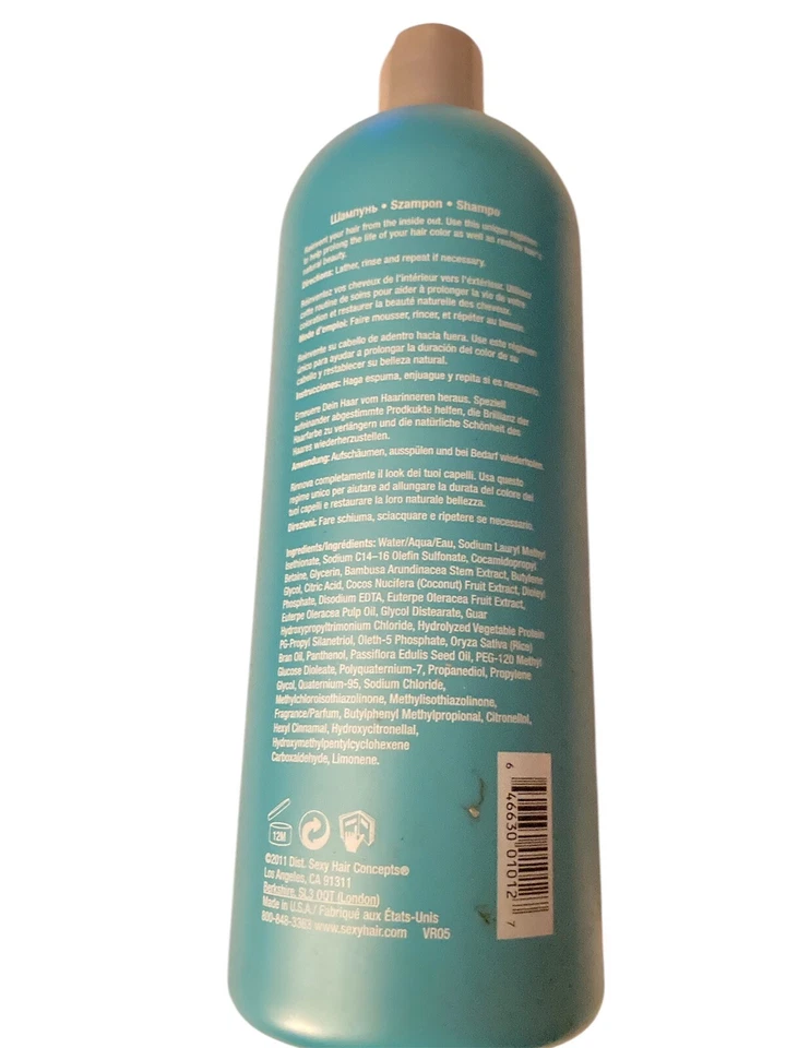 Healthy Sexy Hair REINVENT Color Care Shampoo Damaged Fine Thin 33.8 Oz FREESHIP Foto 4 de 4