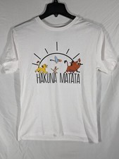Rare VTG Lion King Shirt Men L Hakuna Matata Disney Simba  Friends T Shirt 90's