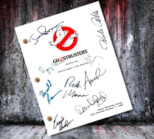 Ghost Busters " 1984" Movie Script Autographed Reprint Full Script Screenplay