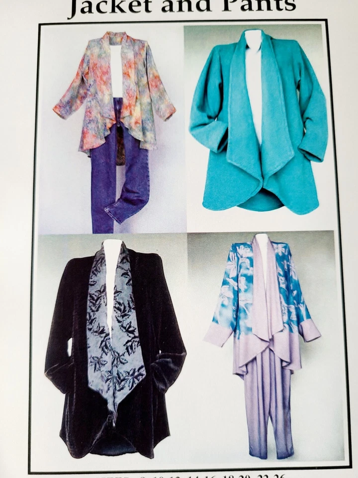 Swing Fever Jacket & Pants Pattern Sizes 8-26  By CNT Pattern Company Sewing  - Image 3 of 4
