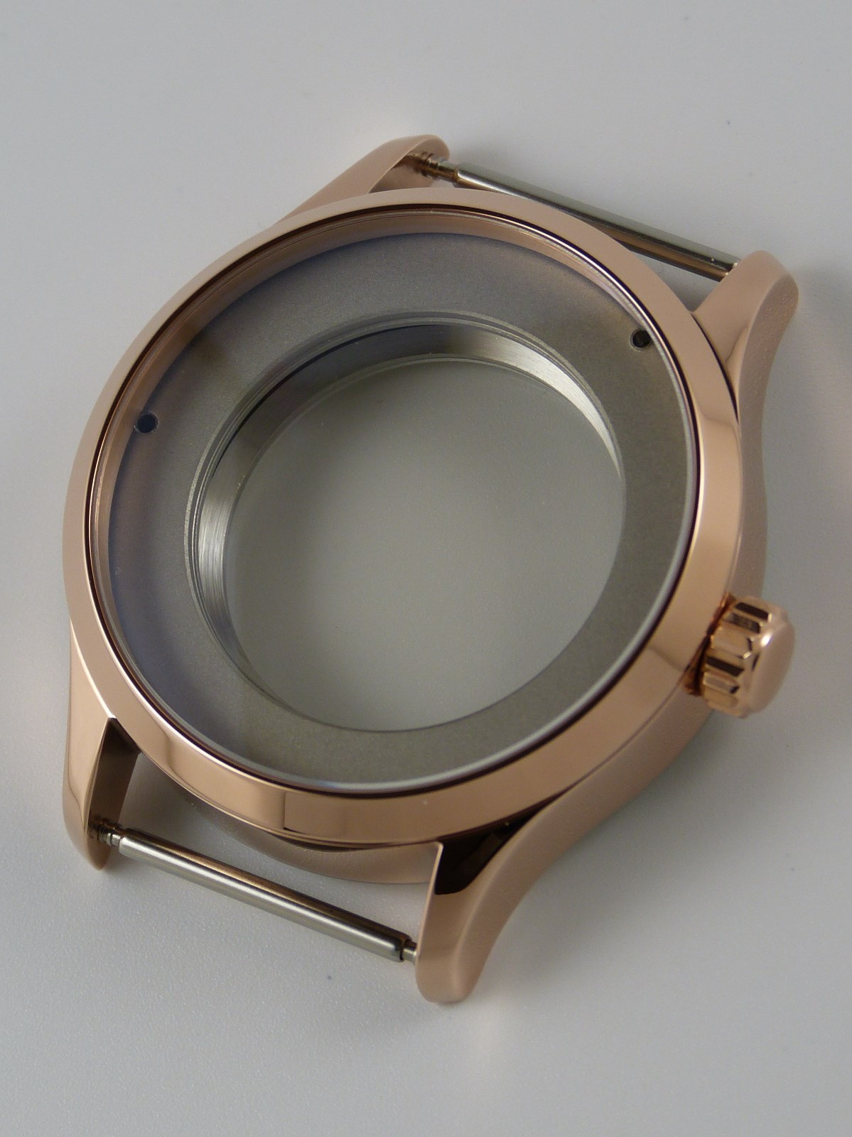 Boîtier montre 41mm rose gold anti-rayure pour remplacer un boîtier usé