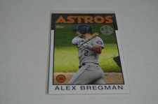 Cubs Alex Bregman 2021 Topps 1986 Topps 35th Anniversary #86B-30