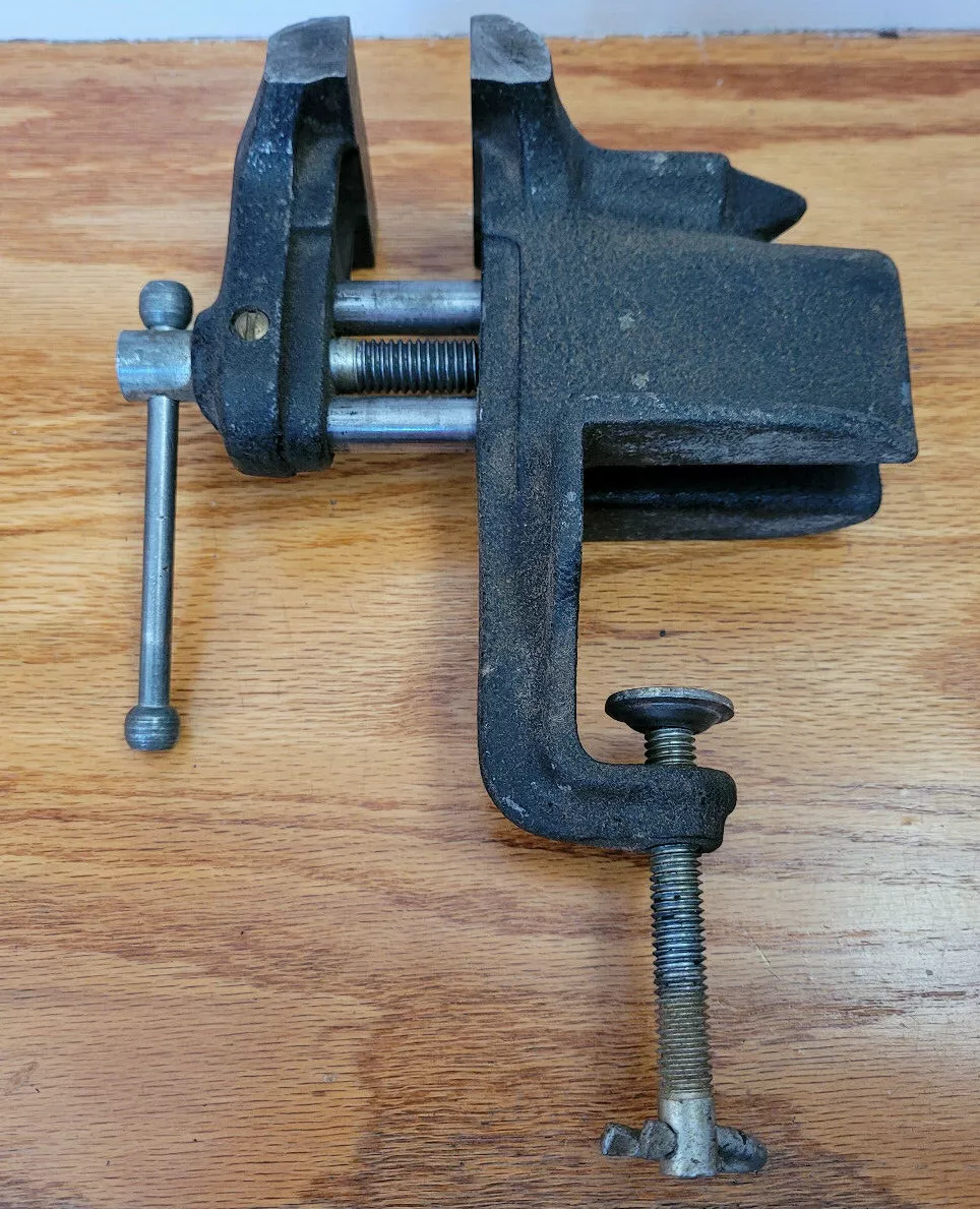 Vintage Small Bench Vise Jewelers Gunsmiths 2 1 2