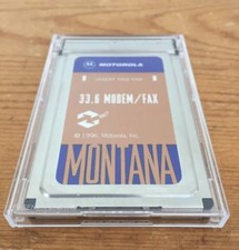 1996 Motorola Montana 33.6 Cellular Modem Fax PC Card w Plastic Part 6207500701