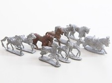 D D Dungeons  Dragons Metal Miniatures RPG Grenadier 70's 80's Lot of 10 A1