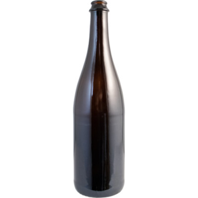 Beer Bottles Case of 12 Belgian/Champagne Style Amber Glass Bottles 25 oz 750mL