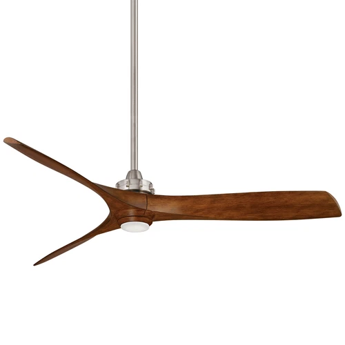 Minka Aire Aviation LED 60" Ceiling Fan With Remote Control, Distressed Koa - Picture 1 of 3