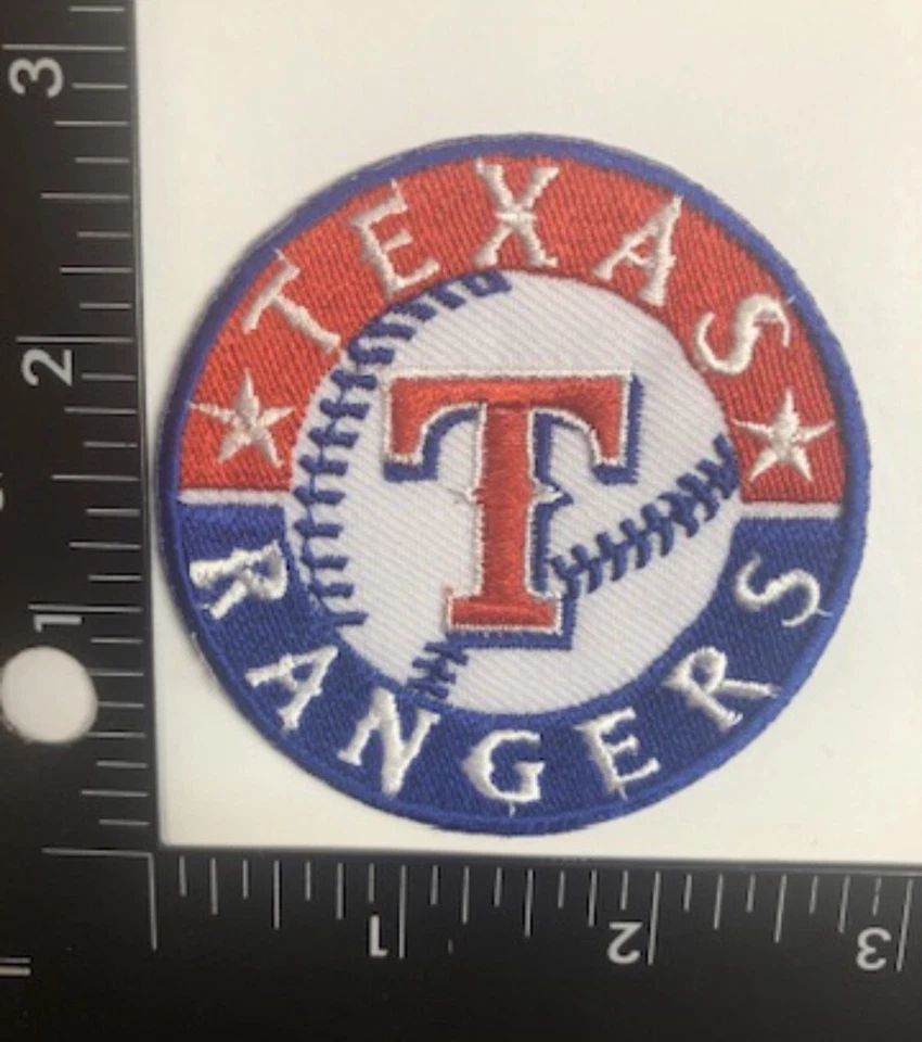Texas Rangers Iron On Patch