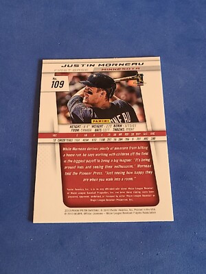 2013 Justin Morneau Panini Prizm #109 | eBay