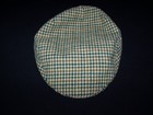 Hodges Vintage Flat Cap Tailors & Outfitters Britain Tweed Hat Size Small