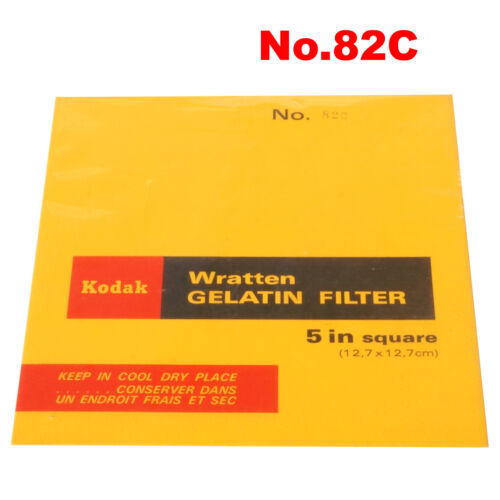Kodak Wratten Gelatin Filter 12,7 x 12,7 cm. No.82C - Bild 1 von 1