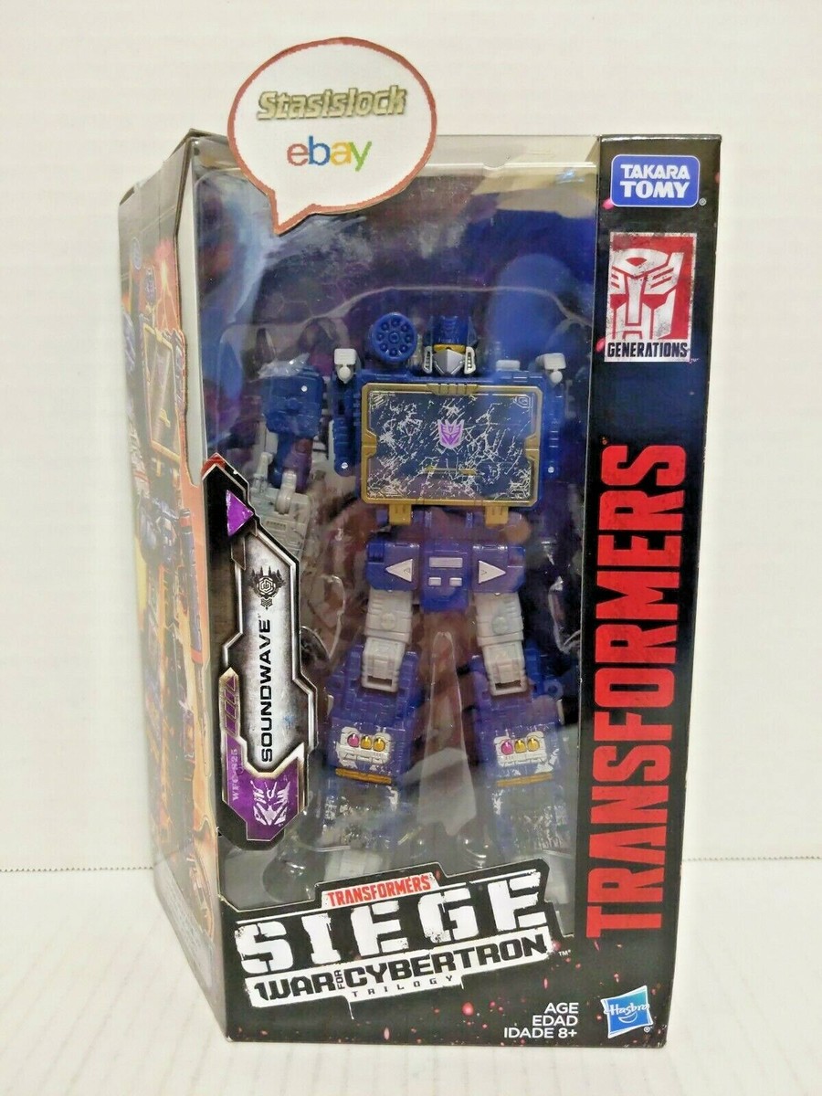 Transformers War For Cybertron Siege WFC-S25 Soundwave