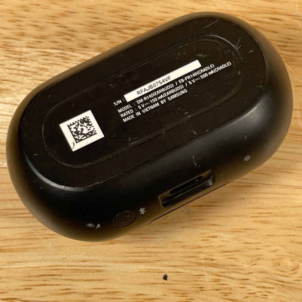 Samsung Gear IconX SM-R140 Black Touch Control Wireless Bluetooth In ...