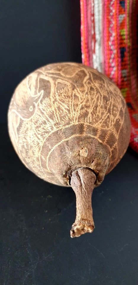 Old Australian Aboriginal Kimberley Carved Boab Nut …beautiful Australian... - image 4 of 4