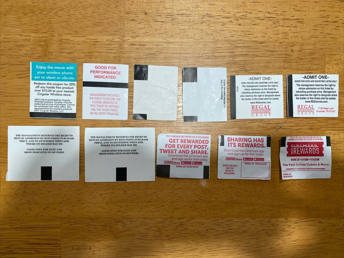 RARE Marvel Comics MCU Spider-Man Movie Ticket Stub Lot Amazing 