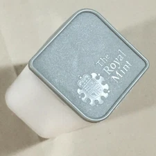 Silver Britannia 1 oz Coin Tube, The Royal Mint Tube - No Coins, Empty