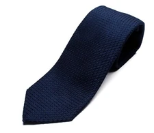 DRAKE'S London tie (DR1AAN-06654-22) Grenadine solid tie Blue