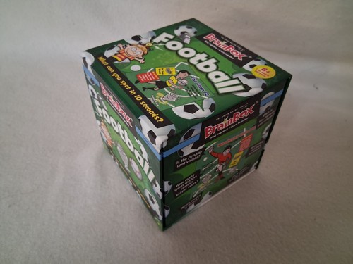 BrainBox Football Board Game Ages 8+ 1+ Players Family Card Quiz Game - Picture 2 of 3