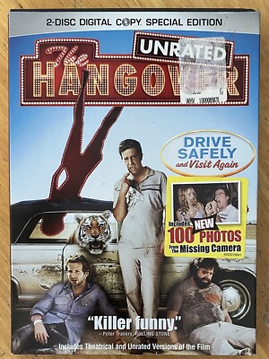 The Hangover - DVD - Unrated 2 Disc Special Edition - w/slipcover