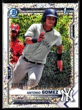 2021 Bowman Chrome Mega Box Antonio Gomez Speckle Refractor /299 #BCP-82