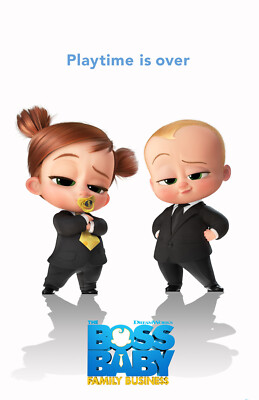 BB3746 The Boss Baby Family Business Film 2021 Movie Poster 11x17