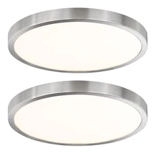 12 Inch Flush Mount LED Ceiling Light Fixture, Slim Dimmable Flush Mount Ligh...