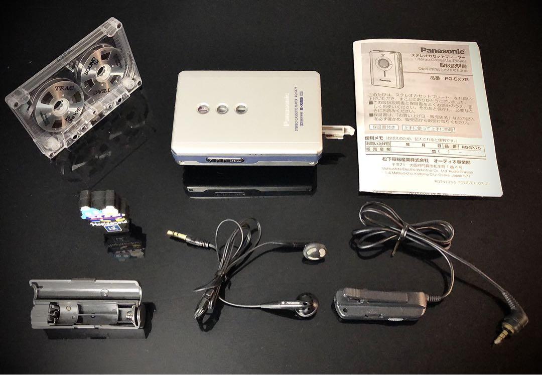 Panasonic ステレオ　カセット　プレーヤー RQ-SX75-S Panasonic ステレオ カセット プレーヤー RQ-SX75-S 【公式通販】